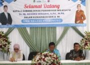 Kunjungan Kerja Rasa Nostalgia : Kedatangan Dr.Hj. Nonong Winarni, S.Pd.M.Pd Disambut Meriah