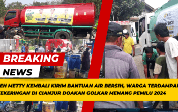 Video Teh Metty Peduli Kirim Bantuan Air Bersih, Golkar Menang Pemilu 2024.