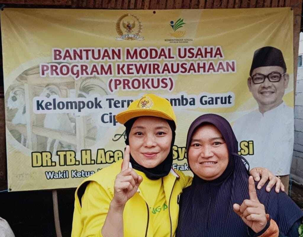 Golkar Terus Dorong Kesejahteraan Warga, Teh Rita Kunjungi Kelompok Usaha Program Kewirausahaan Sosial