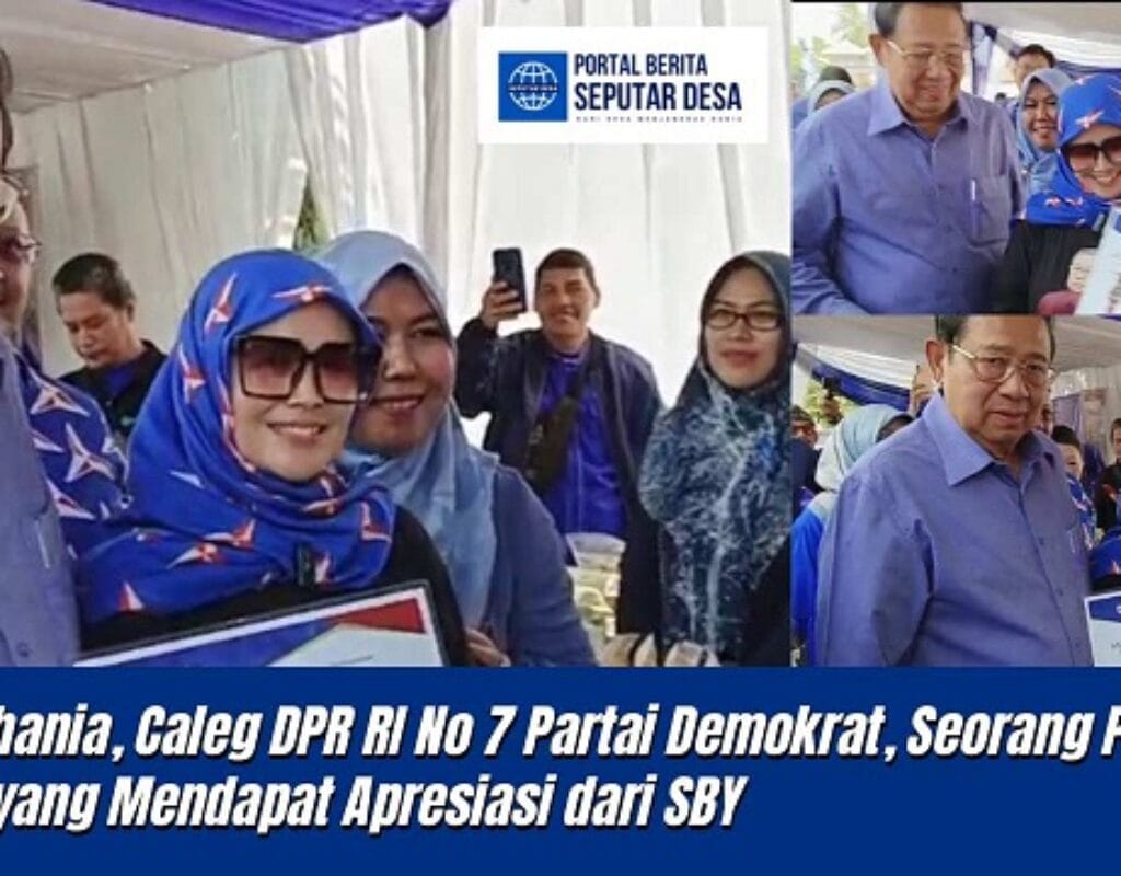 Nia Rohania, Caleg DPR RI No 7 Partai Demokrat, Seorang Penulis Dunia yang Mendapat Apresiasi dari SBY